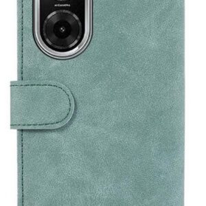 ABEEL Xiaomi Redmi A5 4G Color Block Θήκη Βιβλίο - Green Pink