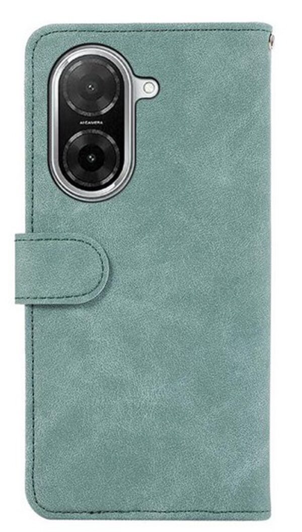 ABEEL Xiaomi Redmi A5 4G Color Block Θήκη Βιβλίο - Green Pink