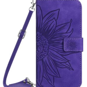 Tel1 Xiaomi Redmi A5 4G Sun Flower Θήκη Βιβλίο - Dark Purple