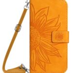 Tel1 Xiaomi Redmi A5 4G Sun Flower Θήκη Βιβλίο - Orange