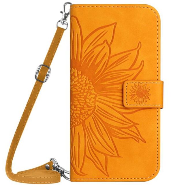 Tel1 Xiaomi Redmi A5 4G Sun Flower Θήκη Βιβλίο - Orange