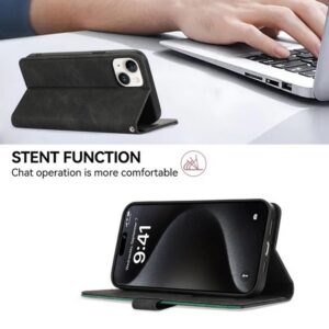 ABEEL Xiaomi Redmi A5 4G Color Block Θήκη Βιβλίο - Black Green