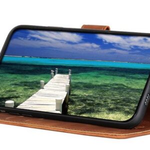 KHAZNEH Xiaomi Redmi A5 4G Texture Horizontal Flip Θήκη Βιβλίο - Brown