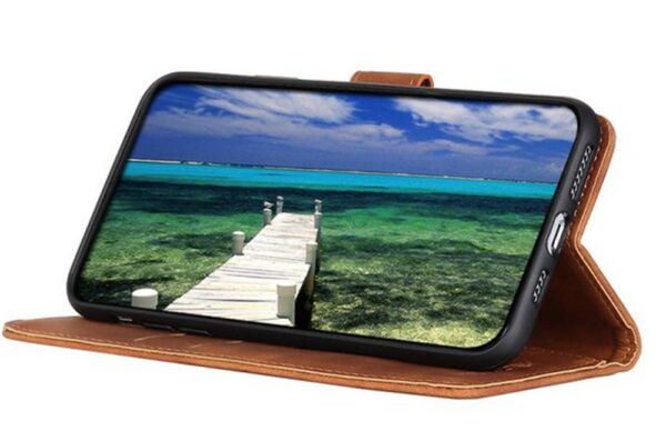 KHAZNEH Xiaomi Redmi A5 4G Texture Horizontal Flip Θήκη Βιβλίο - Brown