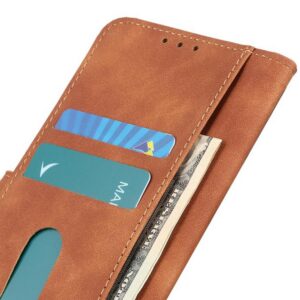 KHAZNEH Xiaomi Redmi A5 4G Texture Horizontal Flip Θήκη Βιβλίο - Brown