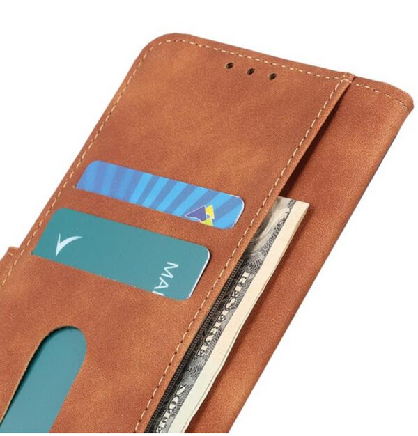 KHAZNEH Xiaomi Redmi A5 4G Texture Horizontal Flip Θήκη Βιβλίο - Brown