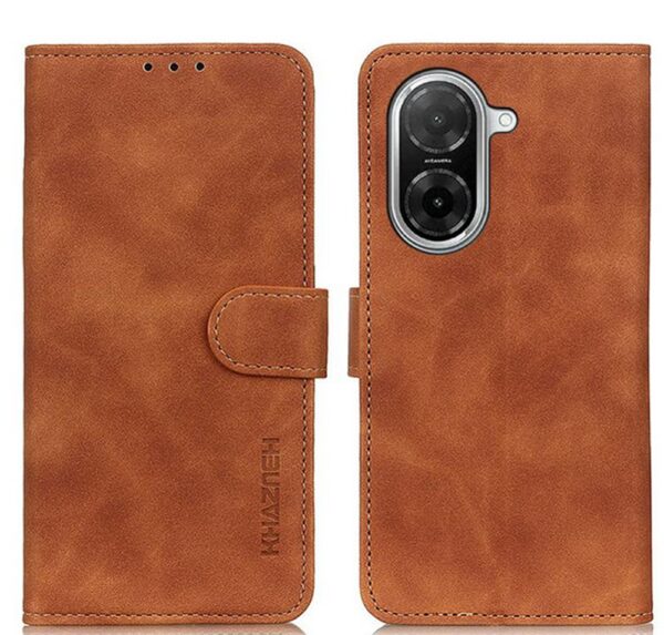 KHAZNEH Xiaomi Redmi A5 4G Texture Horizontal Flip Θήκη Βιβλίο - Brown