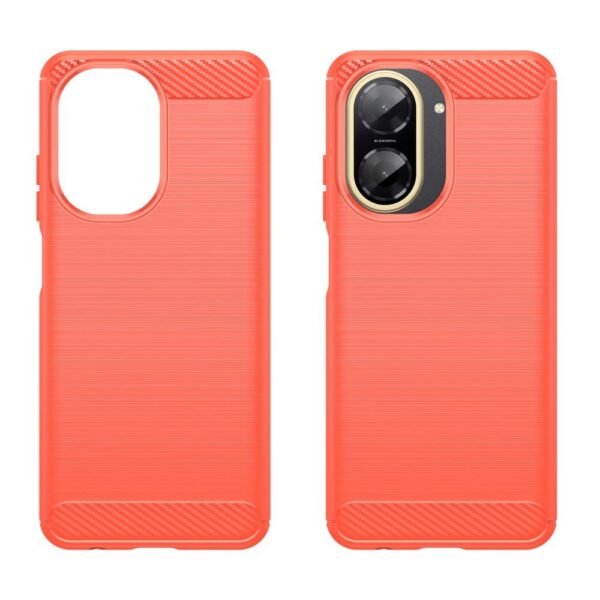 Forcell Xiaomi Redmi A5 4G Brushed Carbon Θήκη Σιλικόνης - Light Red