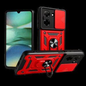 Forcell Xiaomi Redmi A5 4G Sliding Camera Holder Θήκη Σκληρή - Red
