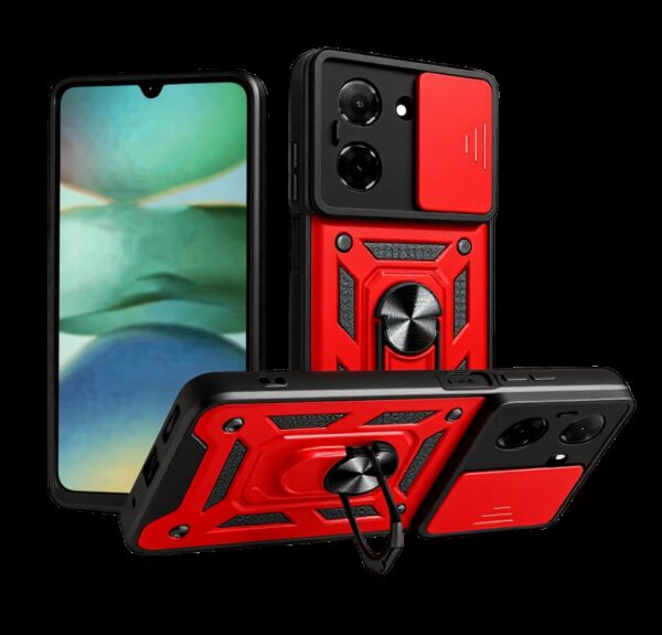 Forcell Xiaomi Redmi A5 4G Sliding Camera Holder Θήκη Σκληρή - Red Forcell Xiaomi Redmi A5 4G Sliding Camera Holder Θήκη Σκληρή - Red
