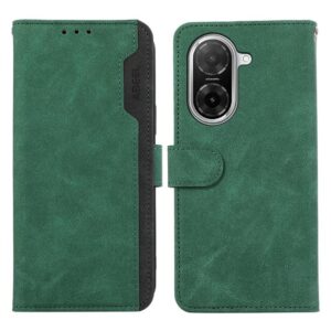 ABEEL Xiaomi Redmi A5 4G Color Block Θήκη Βιβλίο - Green Black