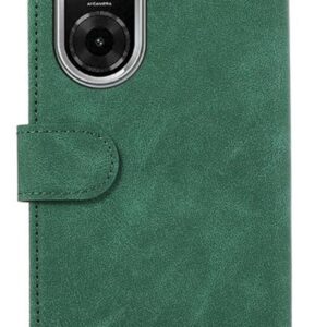 ABEEL Xiaomi Redmi A5 4G Color Block Θήκη Βιβλίο - Green Black