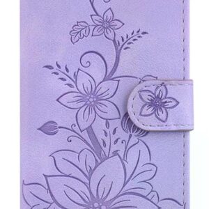 Tel1 Xiaomi Redmi A5 4G Lily Embossing Horizontal Flip Θήκη Βιβλίο - Purple