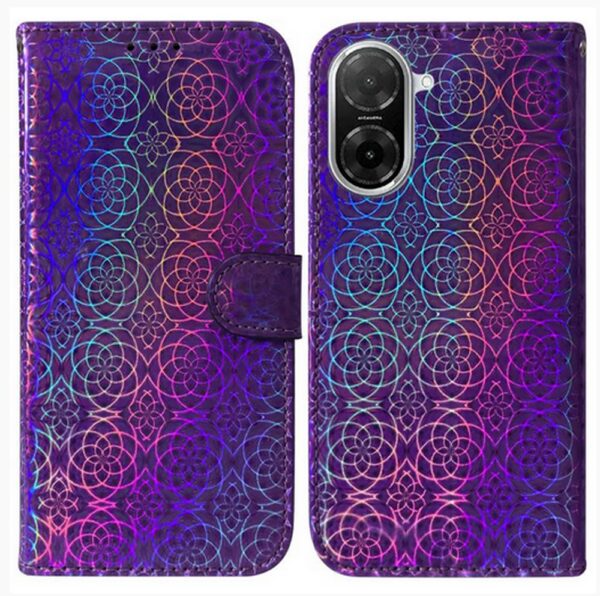 Τel1 Xiaomi Redmi A5 4G Colorful Magnetic Buckle Θήκη Βιβλίο - Purple