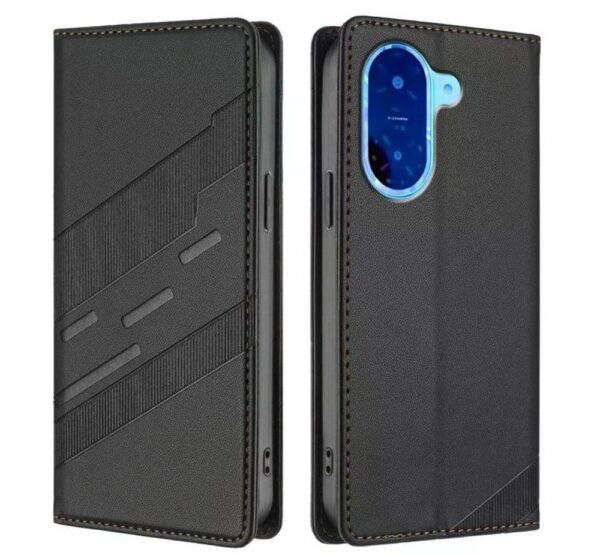 Tel1 Xiaomi Redmi A5 4G Multi-functional Retro Embossed Θήκη Βιβλίο - Black