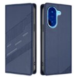 Τel1 Xiaomi Redmi A5 4G Embossed Multi-functional Wallet Θήκη Βιβλίο - Dark Blue