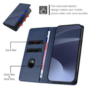 Τel1 Xiaomi Redmi A5 4G Embossed Multi-functional Wallet Θήκη Βιβλίο - Dark Blue