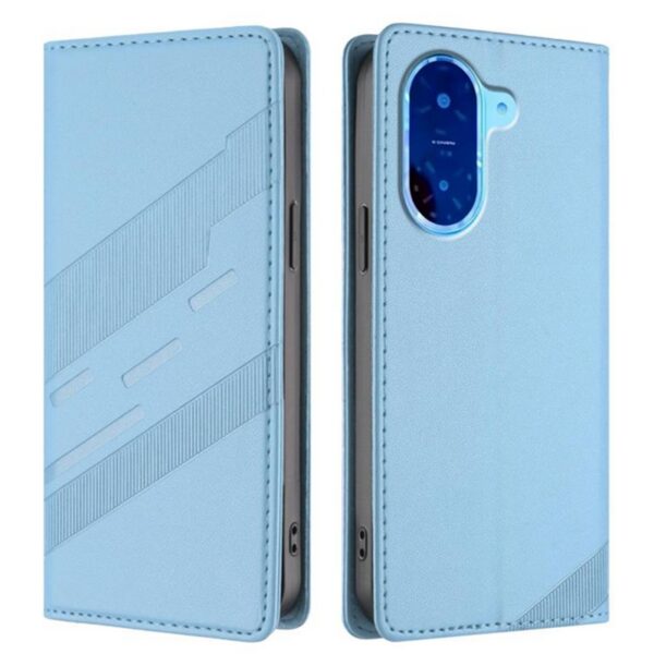 Τel1 Xiaomi Redmi A5 4G Embossed Multi-functional Wallet Θήκη Βιβλίο - Light Blue
