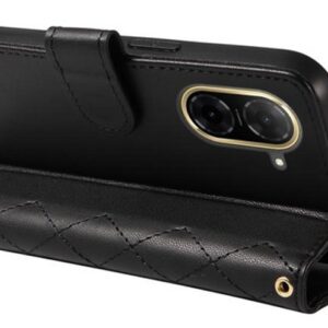 Τel1 Xiaomi Redmi A5 4G Diamond Grid Θήκη Βιβλίο - Black