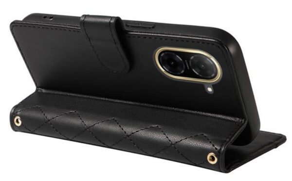 Τel1 Xiaomi Redmi A5 4G Diamond Grid Θήκη Βιβλίο - Black