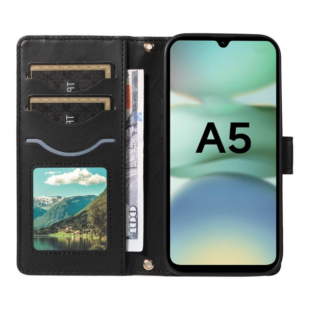 Τel1 Xiaomi Redmi A5 4G Diamond Grid Θήκη Βιβλίο - Black