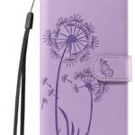 Τel1 Xiaomi Redmi A5 4G Dandelion Embossed Pattern Θήκη Βιβλίο - Purple