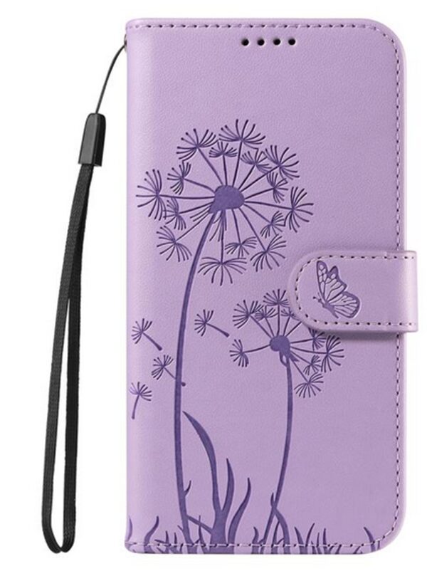 Τel1 Xiaomi Redmi A5 4G Dandelion Embossed Pattern Θήκη Βιβλίο - Purple