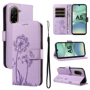 Τel1 Xiaomi Redmi A5 4G Dandelion Embossed Pattern Θήκη Βιβλίο - Purple