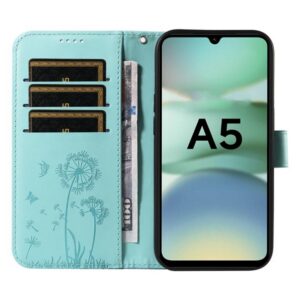 Τel1 Xiaomi Redmi A5 4G Dandelion Embossed Pattern Θήκη Βιβλίο - Green