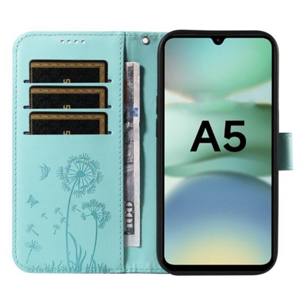 Τel1 Xiaomi Redmi A5 4G Dandelion Embossed Pattern Θήκη Βιβλίο - Green
