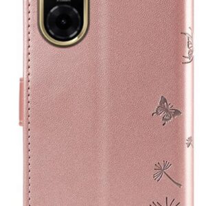 Τel1 Xiaomi Redmi A5 4G Dandelion Embossed Pattern Θήκη Βιβλίο - Pink
