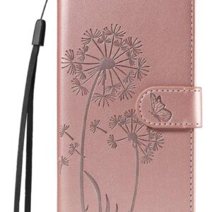 Τel1 Xiaomi Redmi A5 4G Dandelion Embossed Pattern Θήκη Βιβλίο - Pink