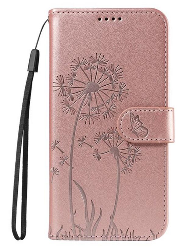 Τel1 Xiaomi Redmi A5 4G Dandelion Embossed Pattern Θήκη Βιβλίο - Pink