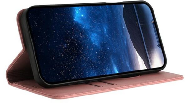 Τel1 Xiaomi Redmi A5 4G Strong Magnetic Frosted Flip Θήκη Βιβλίο - Pink