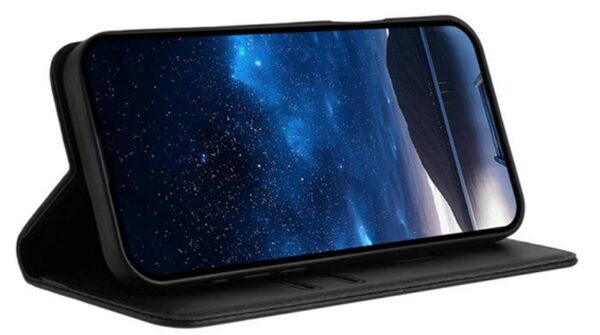 Τel1 Xiaomi Redmi A5 4G Strong Magnetic Frosted Flip Θήκη Βιβλίο - Black