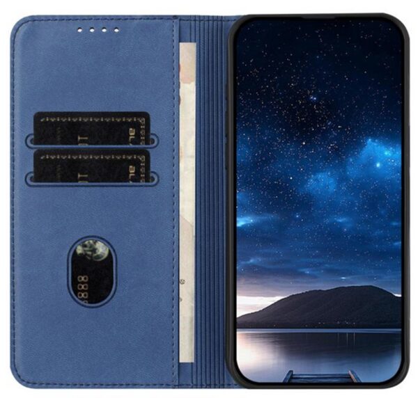 Τel1 Xiaomi Redmi A5 4G Strong Magnetic Frosted Flip Θήκη Βιβλίο - Blue