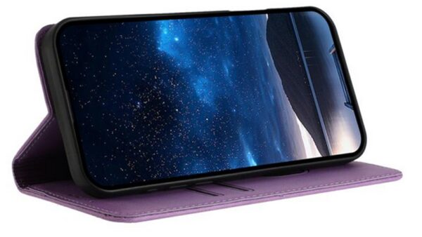 Τel1 Xiaomi Redmi A5 4G Strong Magnetic Frosted Flip Θήκη Βιβλίο - Purple