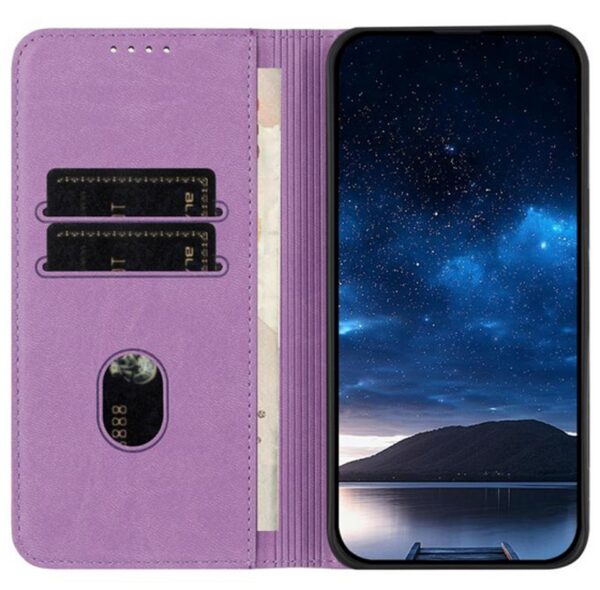 Τel1 Xiaomi Redmi A5 4G Strong Magnetic Frosted Flip Θήκη Βιβλίο - Purple