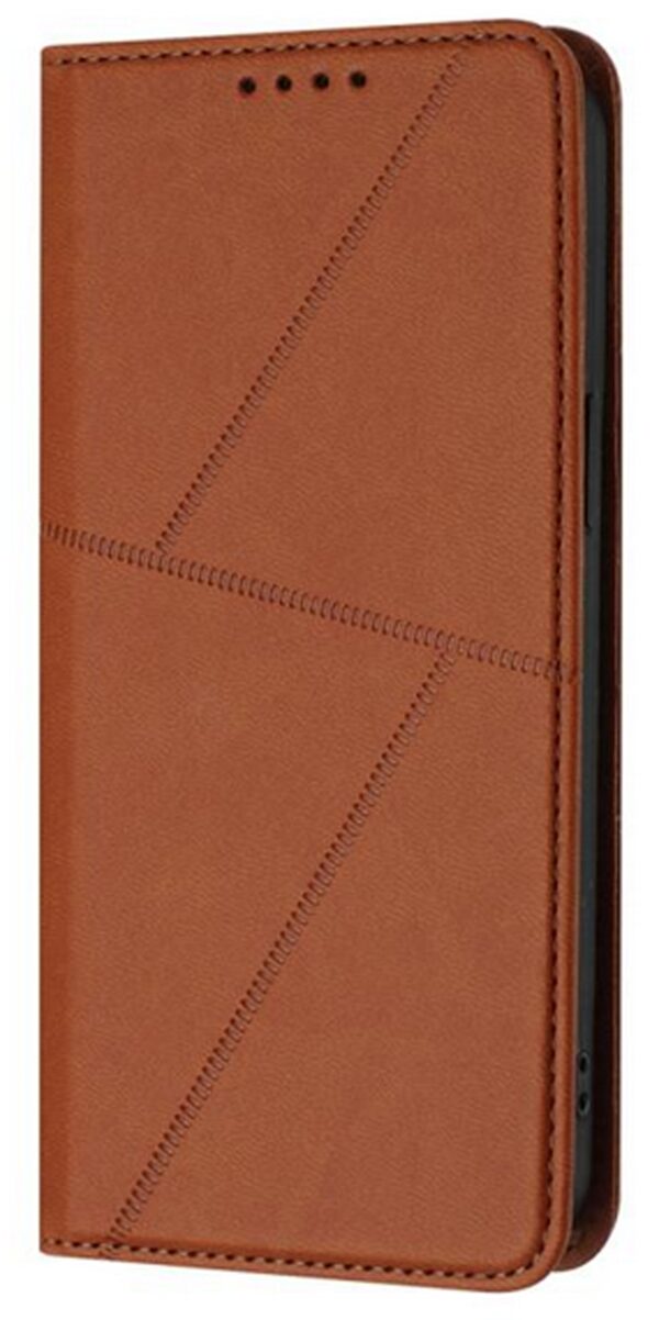 Τel1 Xiaomi Redmi A5 4G Strong Magnetic Frosted Flip Θήκη Βιβλίο - Brown