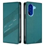 Τel1 Xiaomi Redmi A5 4G Embossed Multi-functional Wallet Θήκη Βιβλίο - Dark Green