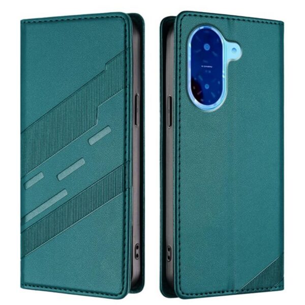 Τel1 Xiaomi Redmi A5 4G Embossed Multi-functional Wallet Θήκη Βιβλίο - Dark Green