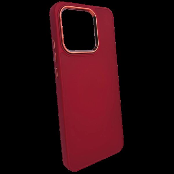 Forcell Xiaomi Redmi 15C 4G / 5G / Poco C85 Frame Θήκη Σιλικόνης - Magenta