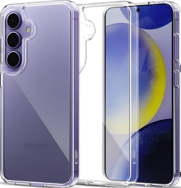 Tech - Protect Samsung Galaxy S25 FE Flexair Hybrid Θήκη Σιλικόνης - Διάφανη