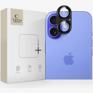 iPhone 17 Προστασία Κάμερας Tech - Protect Fit+ Full Face Tempered Glass Camera Black