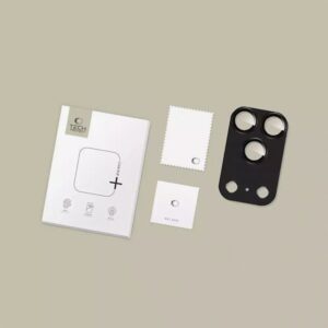 iPhone 17 Pro Max Tech - Protect Fit+ Προστασία Κάμερας Full Face Tempered Glass Camera Black