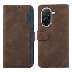 ABEEL Xiaomi Redmi A5 4G Color Block Θήκη Βιβλίο - Brown Blue
