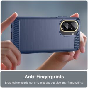 Forcell Xiaomi Redmi 15C 4G / 5G / Poco C85 Carbon Fiber Θήκη Σιλικόνης - Blue