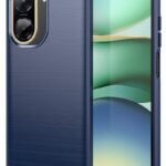 Forcell Xiaomi Redmi 15C 4G / 5G / Poco C85 Carbon Fiber Θήκη Σιλικόνης - Blue