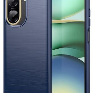 Forcell Xiaomi Redmi 15C 4G / 5G / Poco C85 Carbon Fiber Θήκη Σιλικόνης - Blue