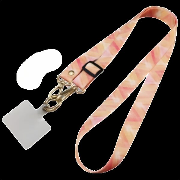 Universal Λουράκι Λαιμού για Smartphone Neck Strap With Hook For Smartphone Pink Gold